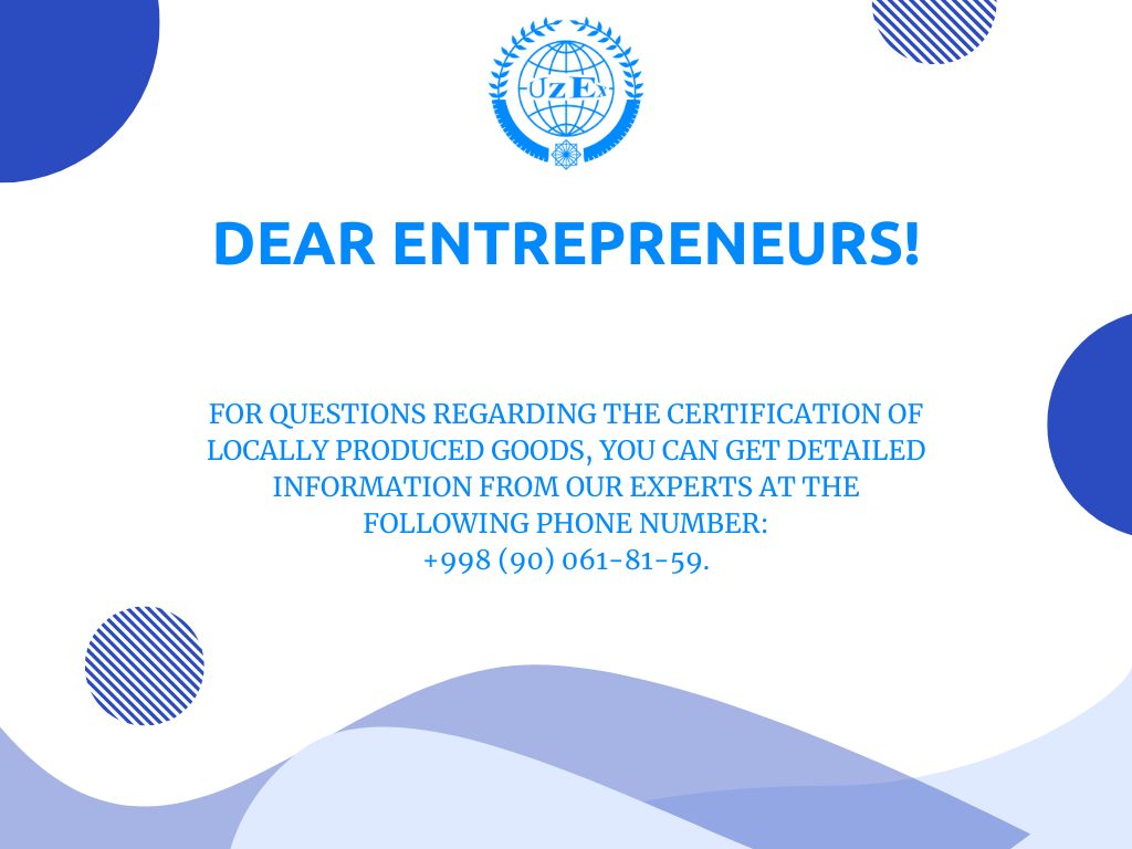 Dear entrepreneurs!