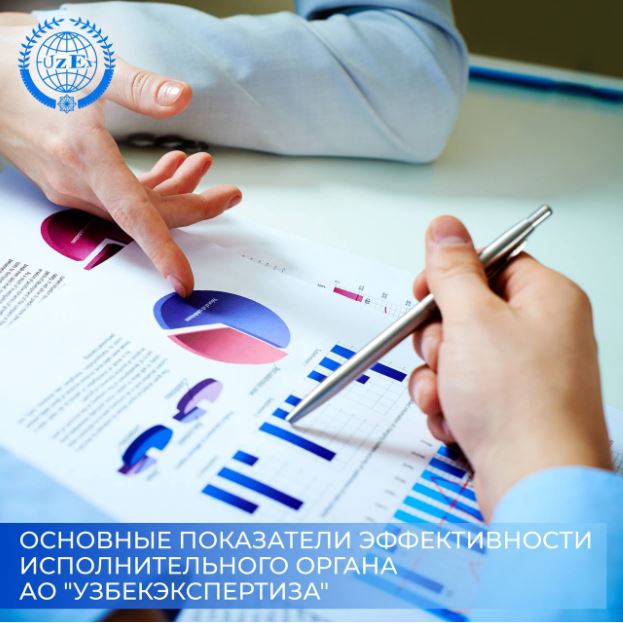 Основные показатели эффективности Исполнительного органа АО "Узбекэкспертиза".